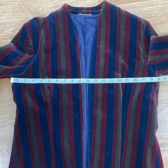 Source Unknown Multicolor Striped Blazer - Picture 8 of 12